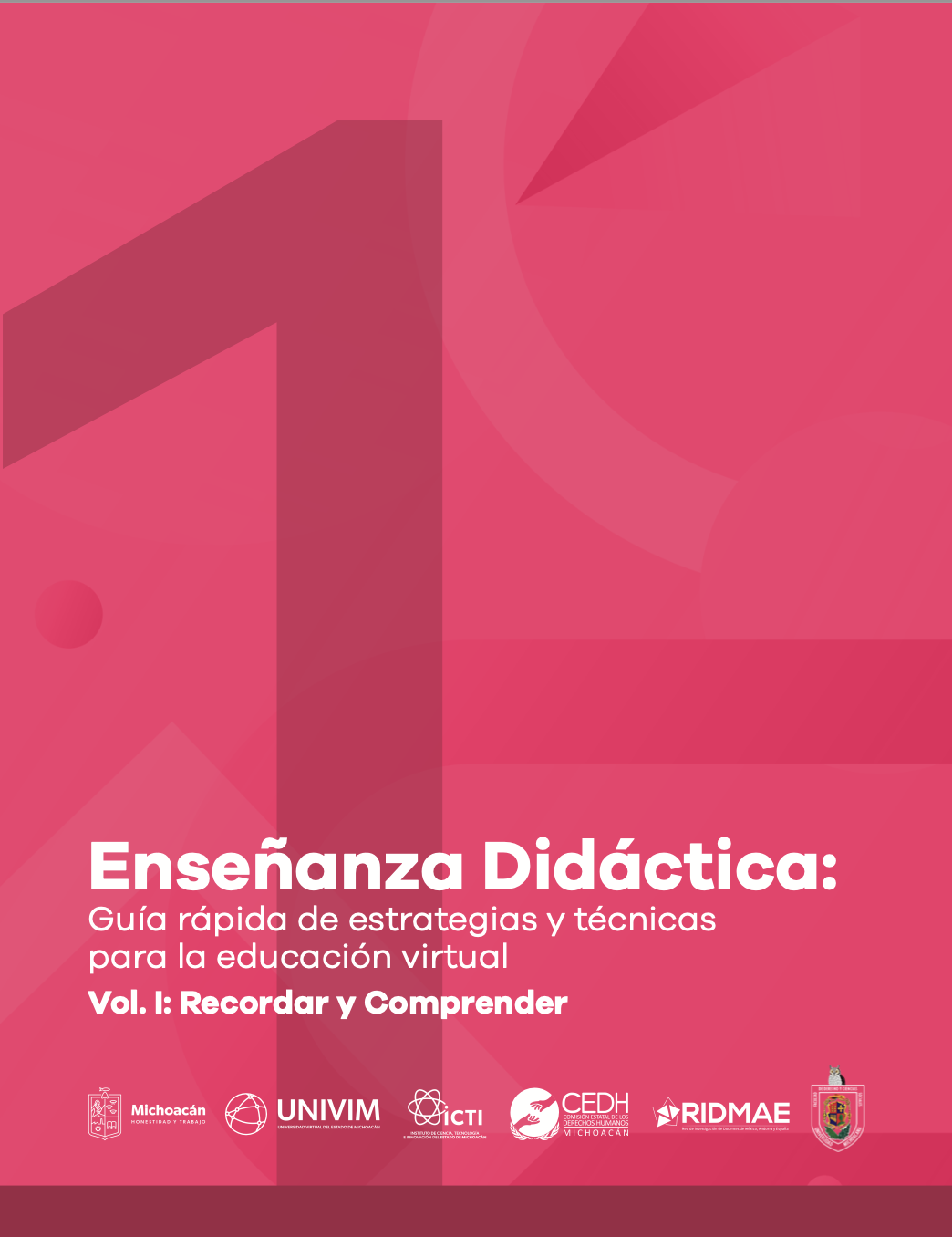 Enseñanza Didáctica: Guía rápida de estrategias y técnicas para la educación virtual Vol. I: Recordar y Comprender