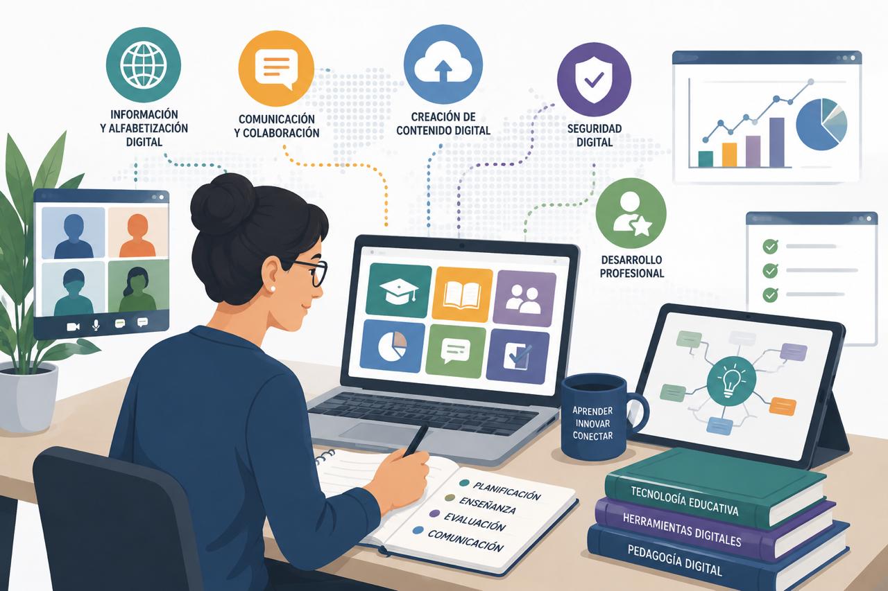 Competencias digitales de docentes universitarios
