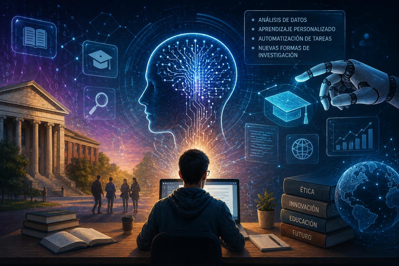Inteligencia artificial e impacto en el ámbito académico